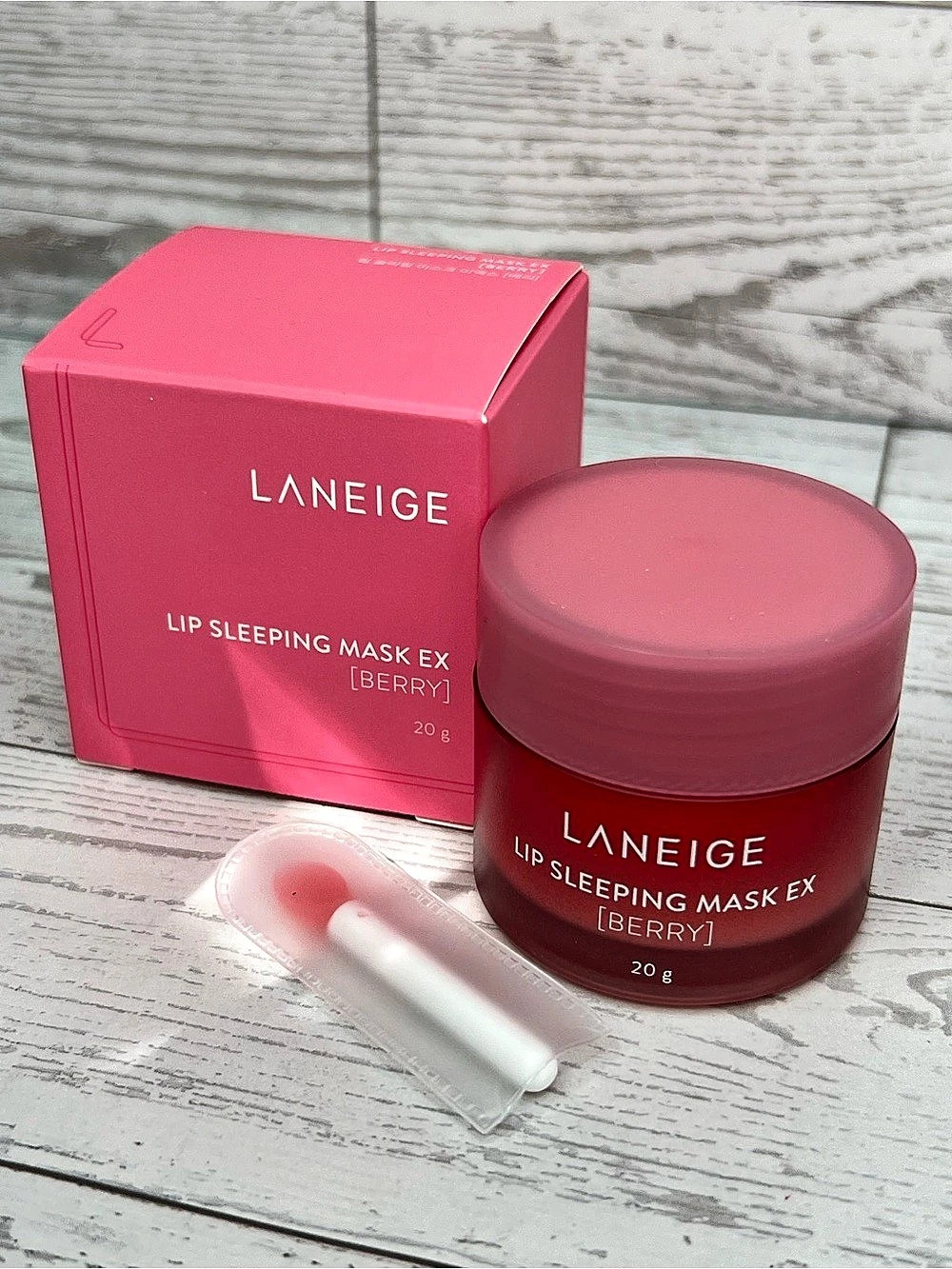 LANEIGE Lip Sleeping Mask EX [Berry] ] Lip Mask in Pink NWT exp. 7/27